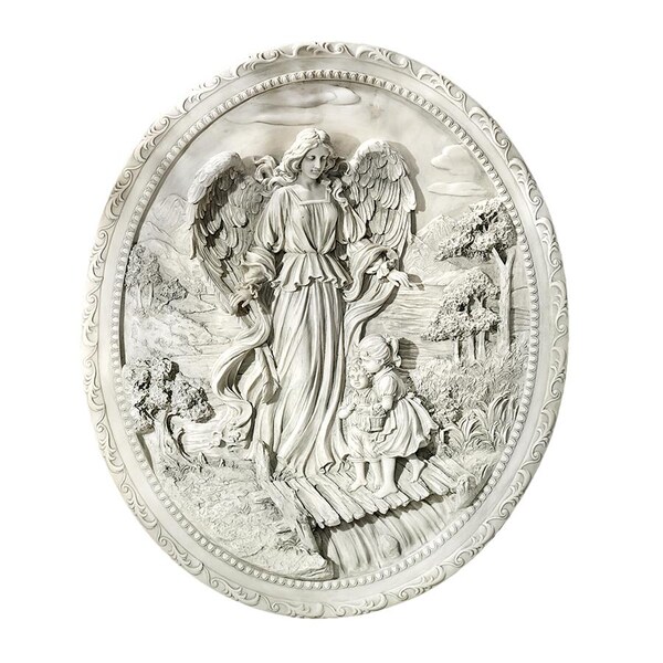 The Childrens Guardian Angel Wall Plaque
